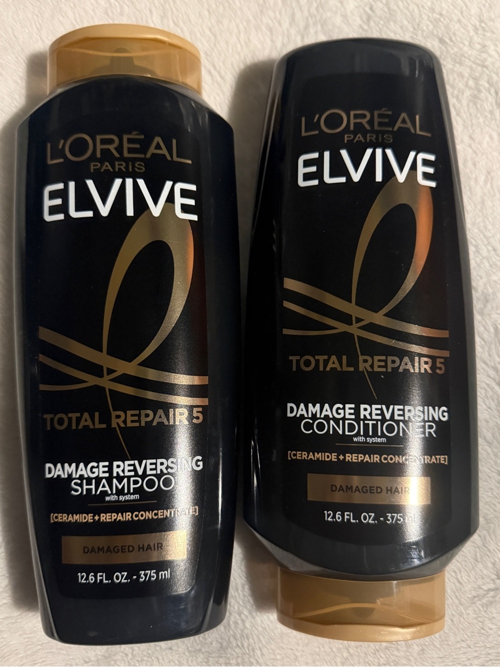 Loreal Paris Elvive Total Repair Shampoo and Conditioner 12.6 fl oz